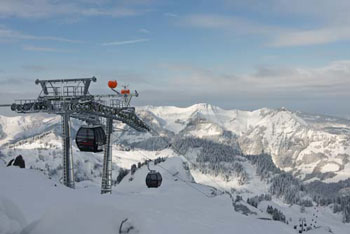 Wintersport Vorarlberg Gipfelbahn