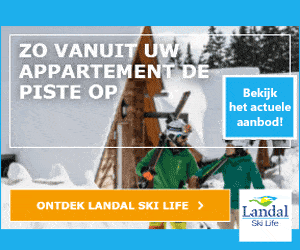Landal Ski Life banner
